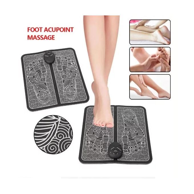 EMS Foot Massager - Portable - Electric Stimulation - Blood Circulation - USB Rechargeable