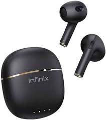 Infinix earbuds Lite XE23 Clear Vocal Large Speaker Unit with loud and power Semi In-Ear and lightweight for Comfortable and Secure Fit Bluetooth earphones earpods TWS