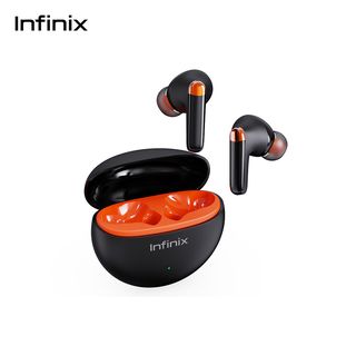 Infinix NEO XE26 Earbuds Noir  6/30H Long battery lifeBT5.3 Low latency Anti-interference Stable Connection Dual-Mic ENC for Clear Call Bluetooth earphones earpods