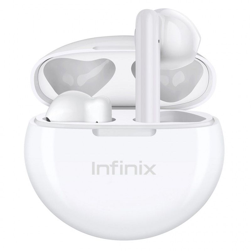 Infinix NEO XE26 Earbuds Noir  6/30H Long battery lifeBT5.3 Low latency Anti-interference Stable Connection Dual-Mic ENC for Clear Call Bluetooth earphones earpods