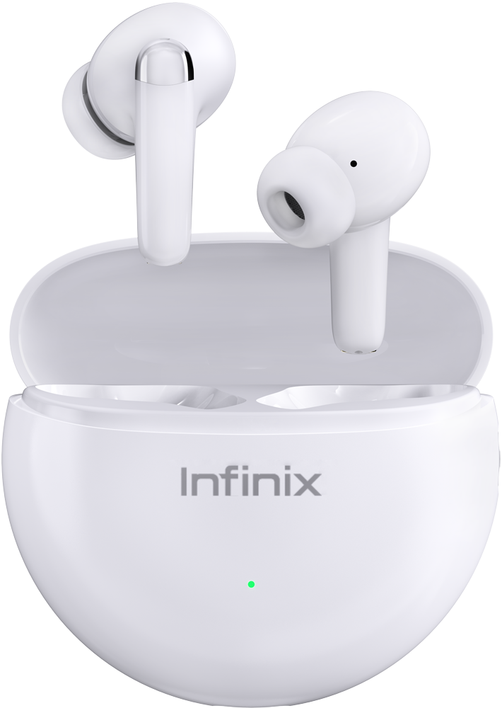 Infinix NEO XE26 Earbuds Noir  6/30H Long battery lifeBT5.3 Low latency Anti-interference Stable Connection Dual-Mic ENC for Clear Call Bluetooth earphones earpods