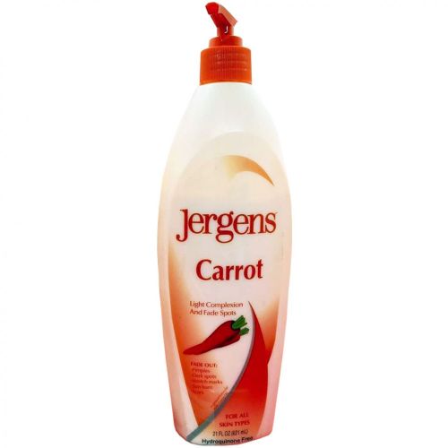 Jergens carrot Skin Lightening & Whitening Body Lotion- 621ml.