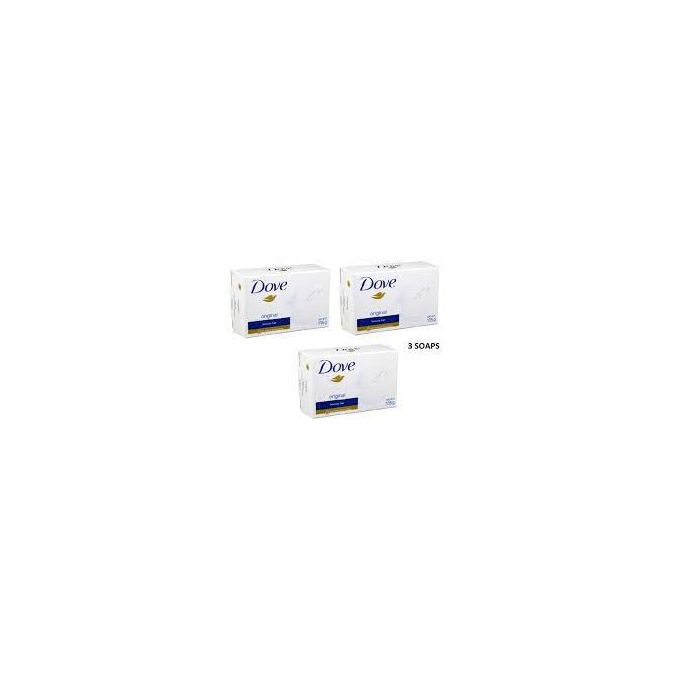 Dove Beauty Cream Bar Soaps (*3 Bars)