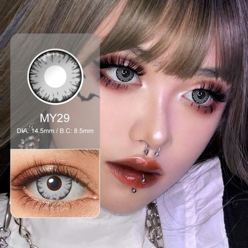 Colored Contact Lenses Party Crazy Color Enlarge Beautify