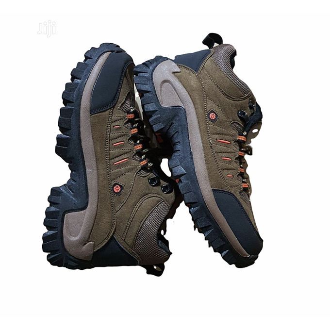 Men Sky View Casual Boots Normal Fitting Rubber Sole PU Suede Leather Sizes 40-45 Lace Up Boots Generic All Weather Boots Colour Brown Anti Slip Design