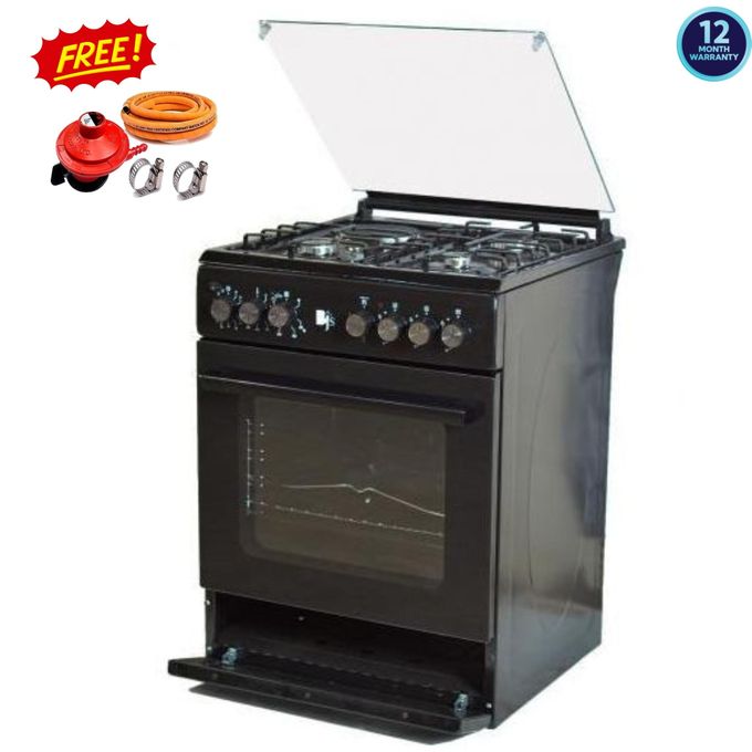 BJS Standing Cooker 3Gas + 1HotPlate with Electric Oven