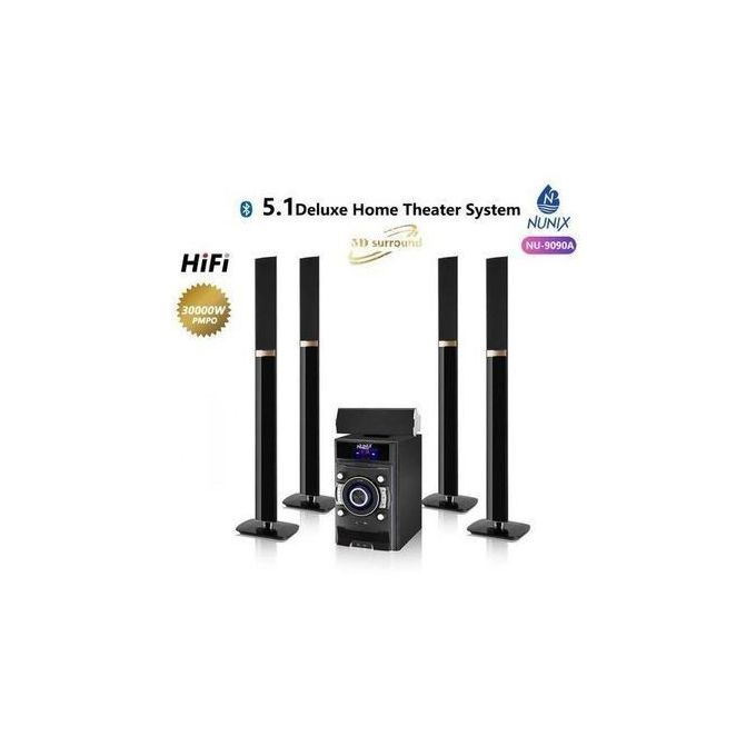 Nunix NU-9090A Deluxe Home Theatre System 5.1 CH -30000W
