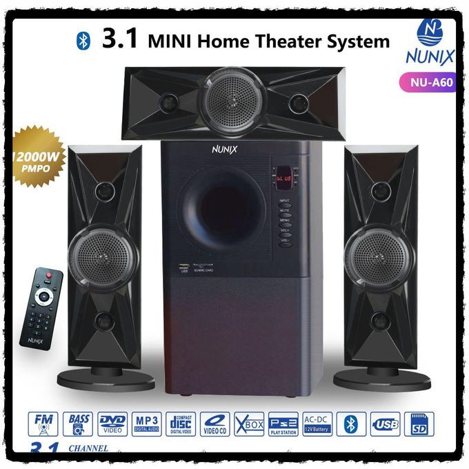 unix NU-A60 3.1CH Mini Home Theater System