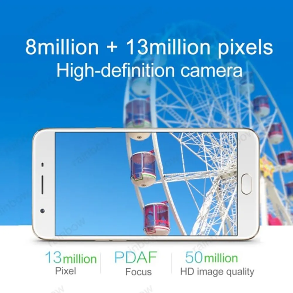 Refurbished OPPO A59 F1S 4G+32G 5.5" 3080 mAh 13MP+8MP Android Smartphones 4G LTE dual sim fingerprint unlock oppoa59 Mobile Phones