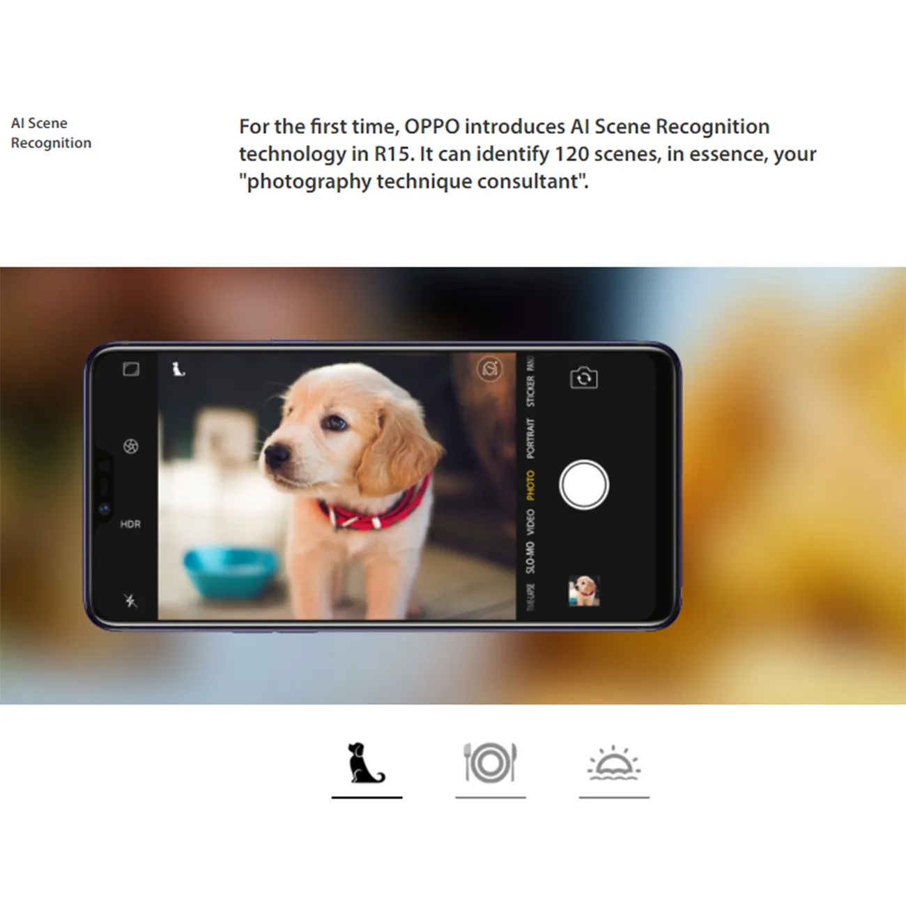 Top sale Refurbished OPPO R15 128B+6GB 6.28" 20MP+16MP 2G/3G/4G LTE Dual SIM Android 8.1 3450mAh Face  ID Fingerprint Unlock Smartphones Big Phones