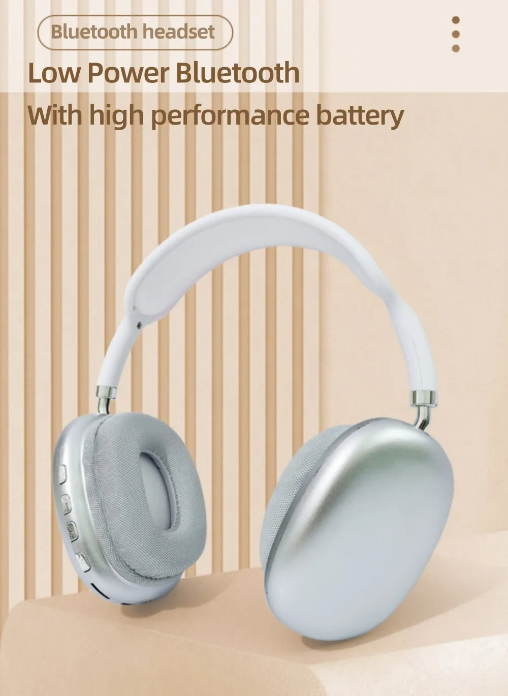 P9 Bluetooth headset headset cell phone wireless sports game headset universal headset with microphone noise reduction