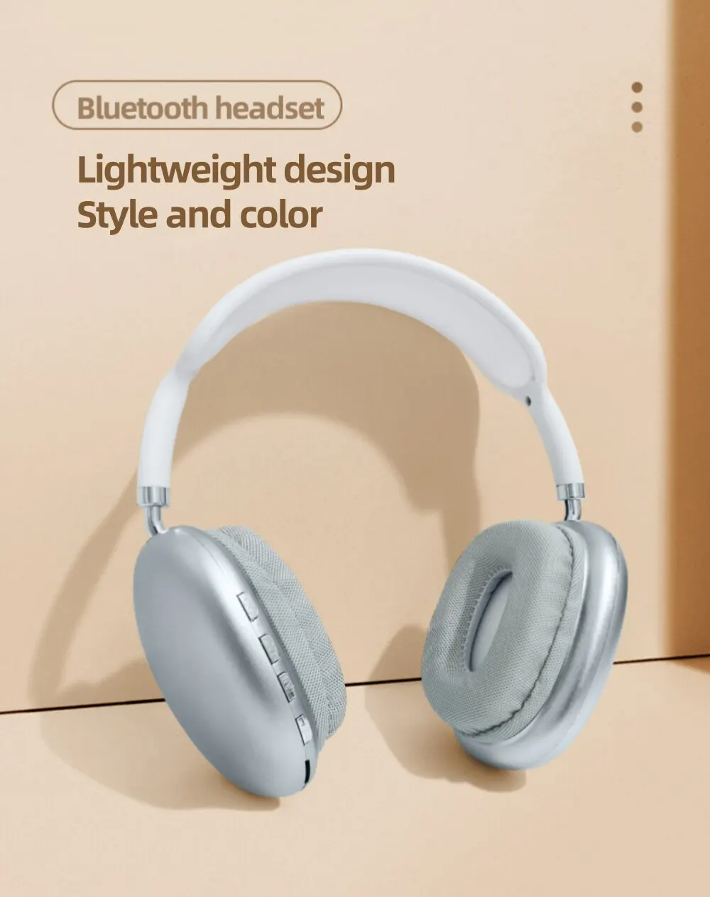 P9 Bluetooth headset headset cell phone wireless sports game headset universal headset with microphone noise reduction