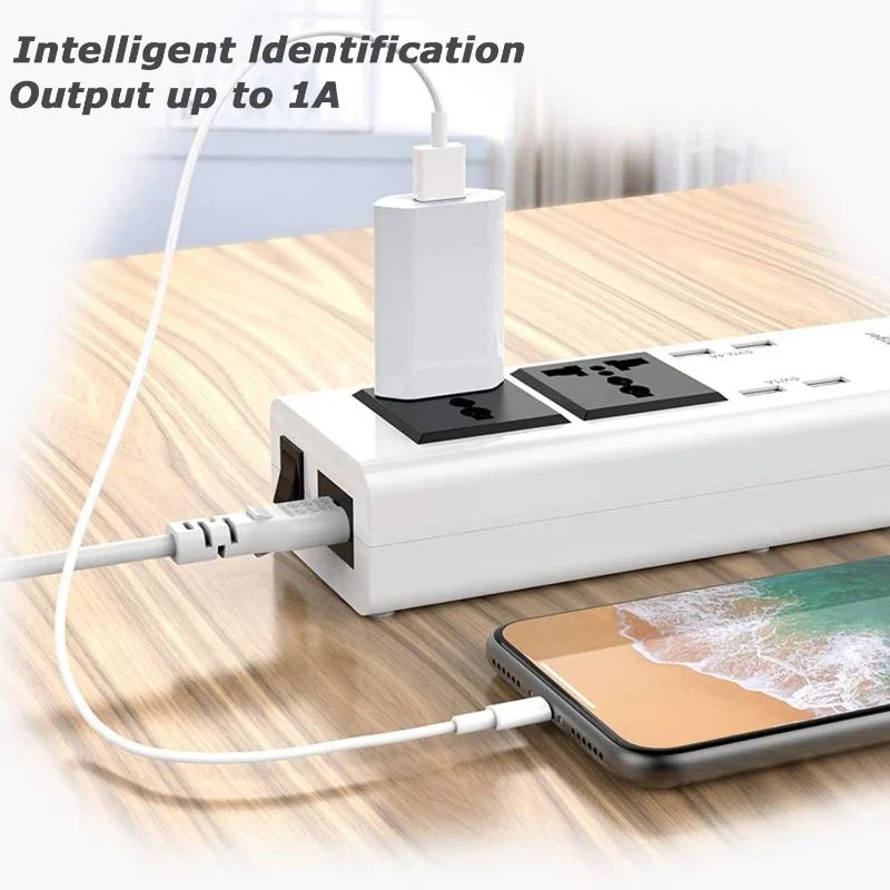 USB Wall Charger EU Plug Phone Charger Head 5V/1A Single Port USB Charging Block Travel Power Adapter for Xiaomi Samsung Huawei