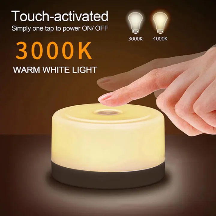 Night Light Led Wireless USB Charging Portable Long Endurance Lamp Baby Nursery Breastfeeding Rechargeable Kids Mini Bedside