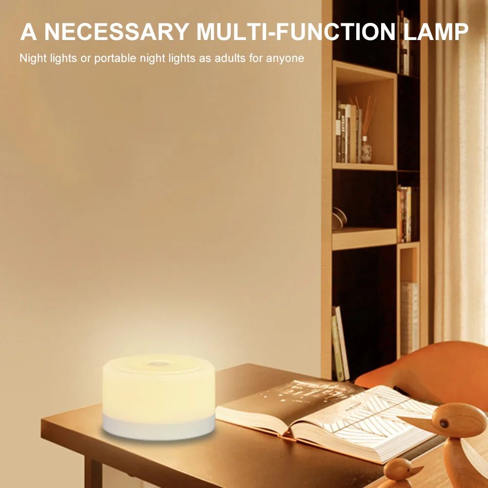 Night Light Led Wireless USB Charging Portable Long Endurance Lamp Baby Nursery Breastfeeding Rechargeable Kids Mini Bedside