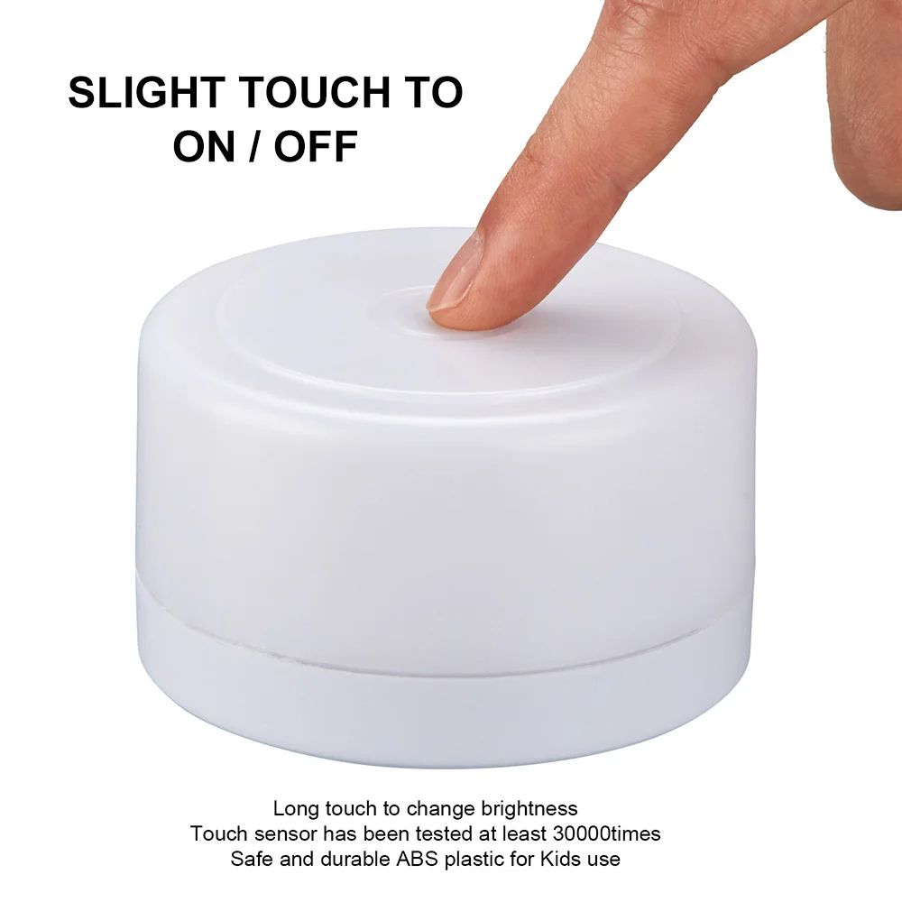 Night Light Led Wireless USB Charging Portable Long Endurance Lamp Baby Nursery Breastfeeding Rechargeable Kids Mini Bedside