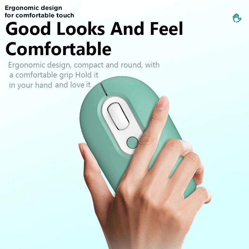 2.4G Wireless Mouse RGB Rechargeable Bluetooth Mice Wireless Computer Mause LED Backlit Ergonomic Gaming Mouse for Laptop PC