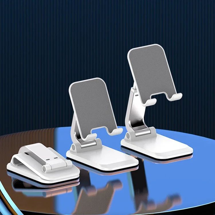 Aluminum Alloy Adjustable Desktop Cell Phone Holder Cell Phone Holder Stand for All Smartphones