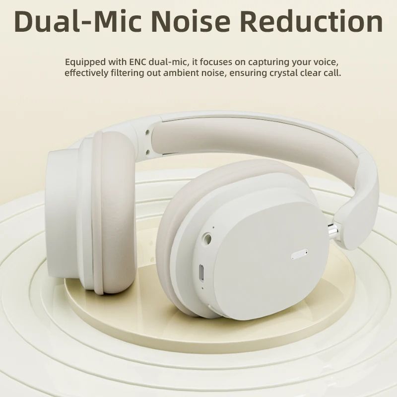T2 Headphones Blutooth Earphone Wireless Earphones HD Microphone ENC Voice Noise Reduction Earpods Bluetooth Earbuds With Cable