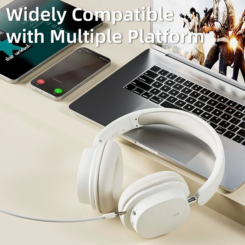 T2 Headphones Blutooth Earphone Wireless Earphones HD Microphone ENC Voice Noise Reduction Earpods Bluetooth Earbuds With Cable