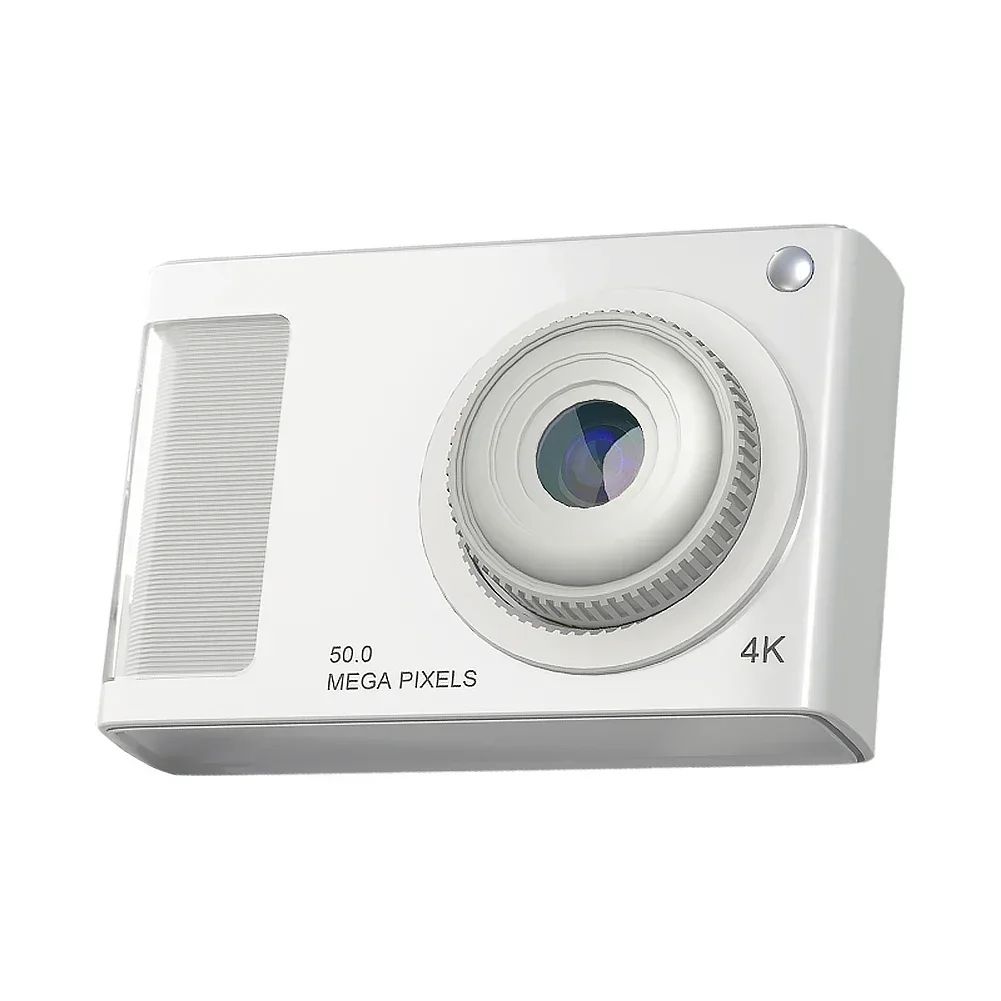 HD 1080P 48MP Dual Lens Digital Point and Shoot Camera Anti Shake Support 32GB Card for Boys Girls Children Compact Small Camera