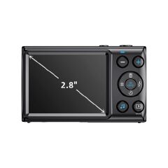 Digital Camera 4K Kids Camera for Photography 64MP MP3 Player Vlogging Camera Compact 2.8" IPS Screen Auto Focus 18X Zoom Camera
