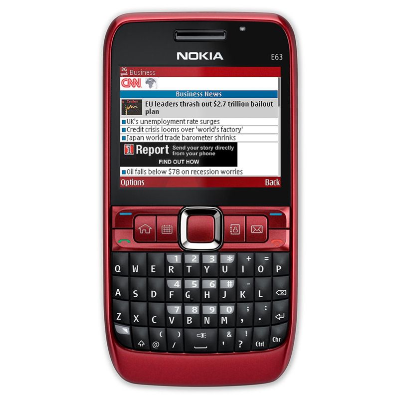 Refurbished Cross border foreign trade mobile phone E63 non smart phone 3G elderly phone student button straight board mobile phone