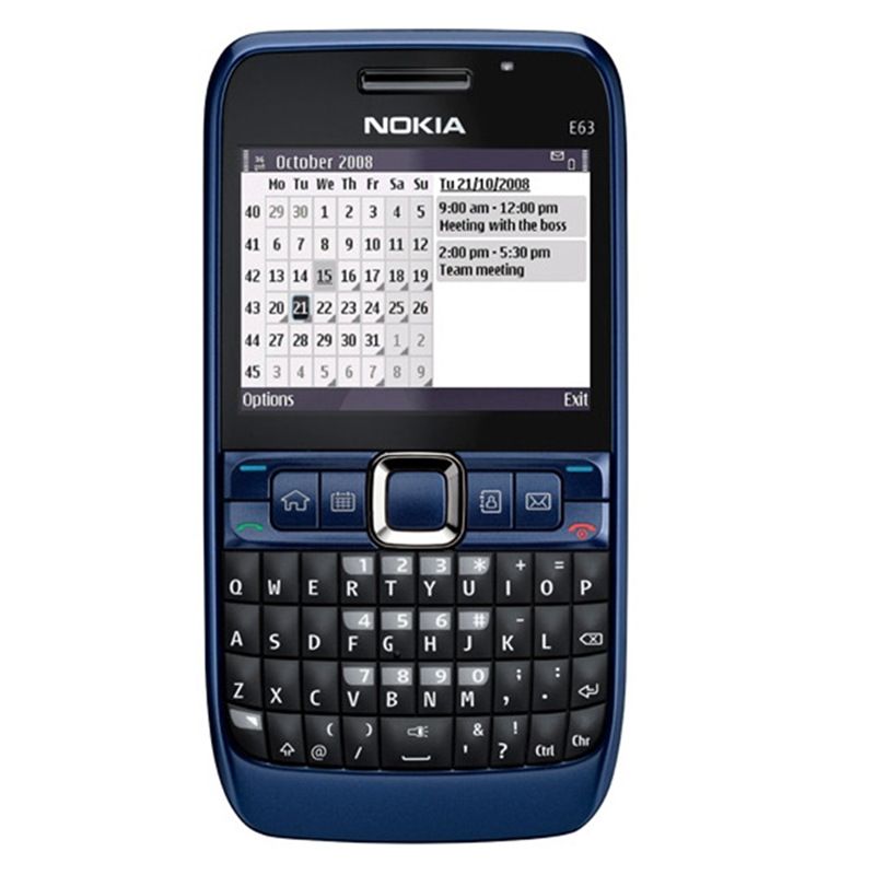 Refurbished Cross border foreign trade mobile phone E63 non smart phone 3G elderly phone student button straight board mobile phone
