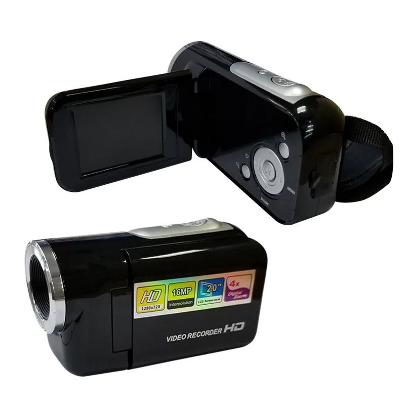 Portable Camcorder Versatile Functionality Easy To Use High-quality Videos 16 Million Pixels Digital Camera Home Surveillance