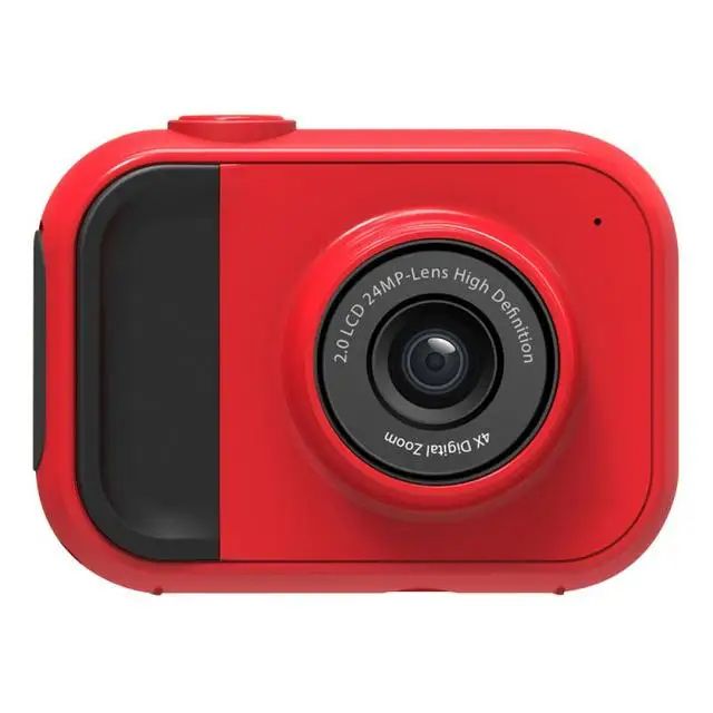 Children Digital Camera Full HD 1080P Portable Digital Video Camera 4x Zoom 2.0 Inch IPS HD Screen Water Proof Kids Camera