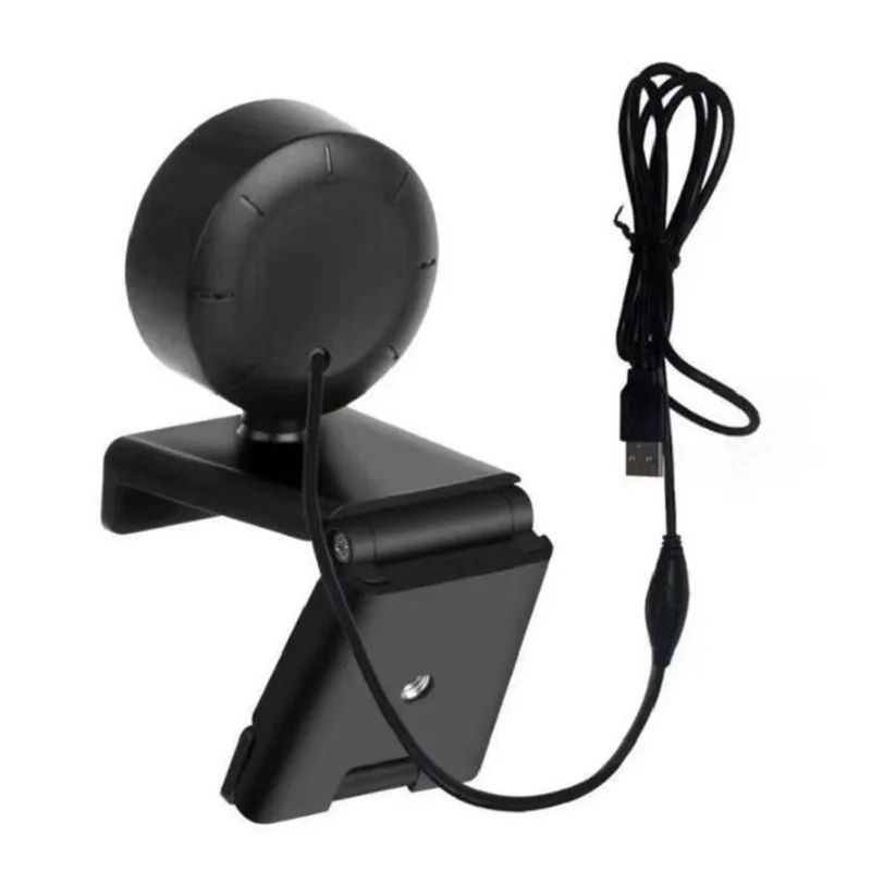 Webcam 1080P Mini Camera Full HD Webcam With Ring Fill Light Microphone USB Live Broadcast For Youtube PC Laptop Video Shooting