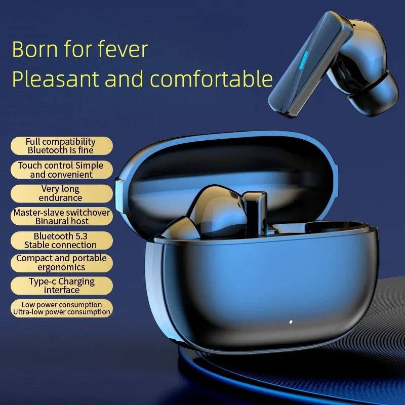 New Arrival Wireless Earphone Mate 50 Earphones Bluetooth Headphones Blutooth ANC+ENC Intelligent Noise Reduction Gamer Headset