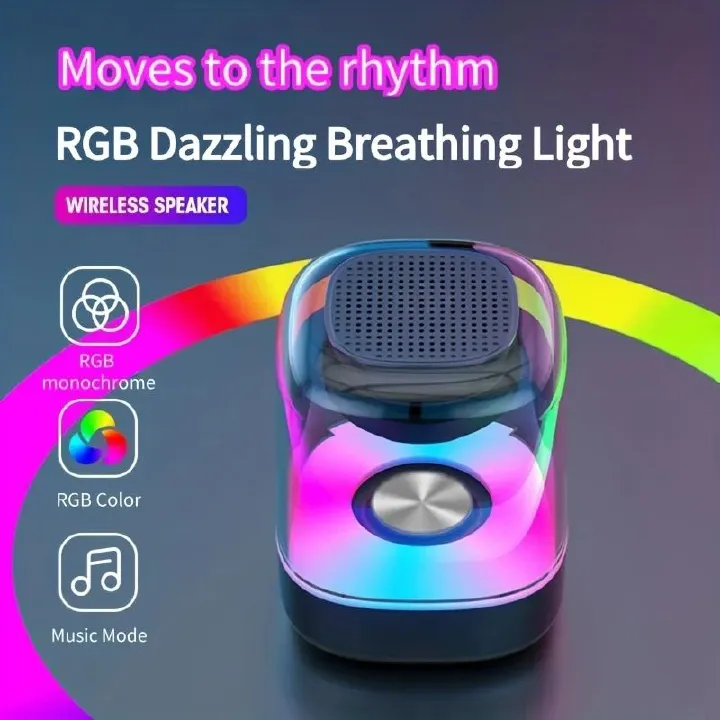 Cool Speaker Mobile Phone Speaker Home Outdoor Mini Portable Portable Wireless Bluetooth Speaker