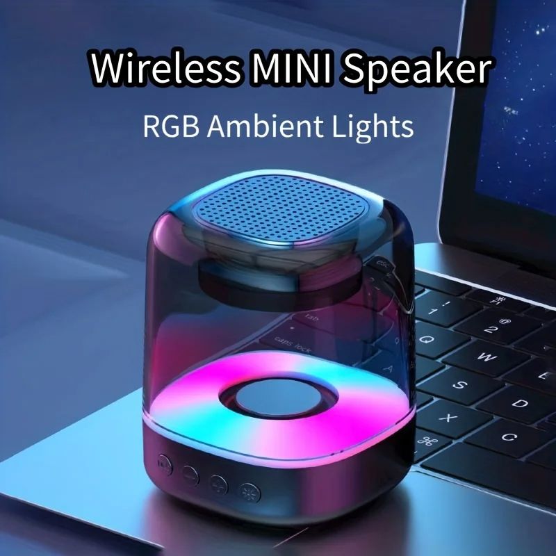 Cool Speaker Mobile Phone Speaker Home Outdoor Mini Portable Portable Wireless Bluetooth Speaker