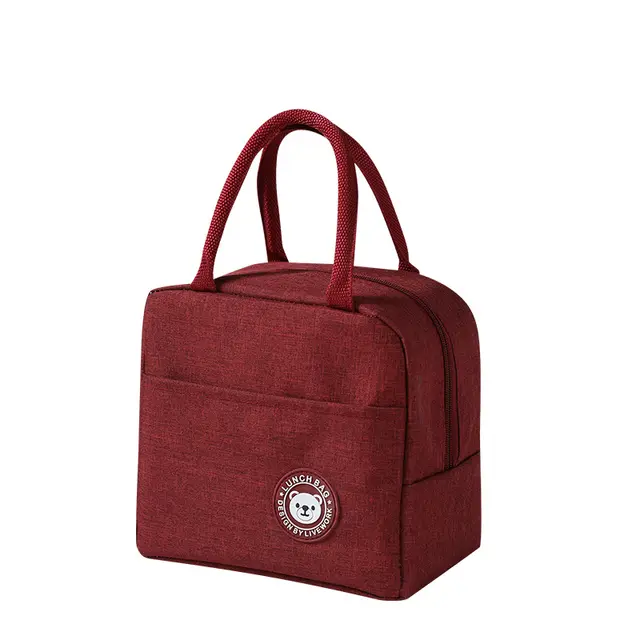 Lunch Bag Lunch Box for Women Men Reusable Insulated Lunch Tote Bag,Leakproof Thermal Cooler Sack Food Handbags Case High Capacity forTravel Work School Picnic