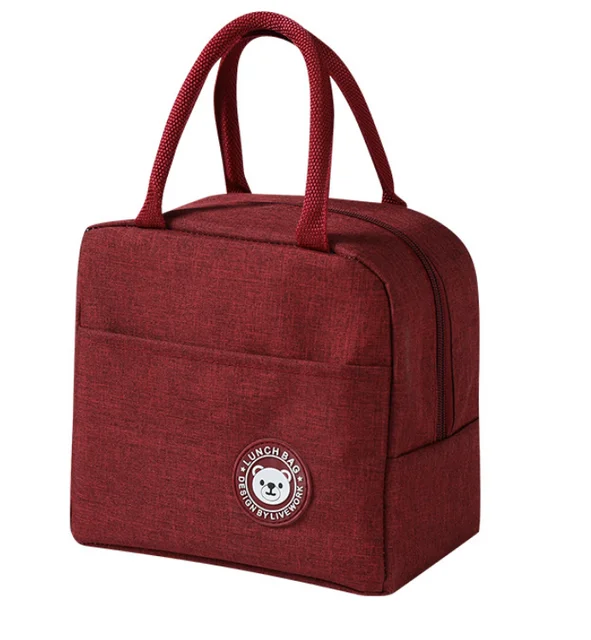 Lunch Bag Lunch Box for Women Men Reusable Insulated Lunch Tote Bag,Leakproof Thermal Cooler Sack Food Handbags Case High Capacity forTravel Work School Picnic