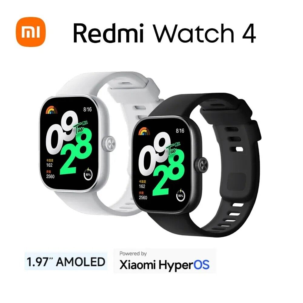 Xiaomi smart watch Redmi Watch 4, Compatibility:Android 4.4 /iOS 7.0 and above // fitness tracker supported [Smart Watch]