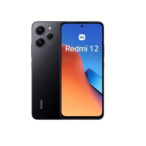 Redmi 12 4+128GB (4GB RAM+128GB ROM) 4G Network 6.79-inch 90Hz LCD Screen Dual SIM 50MP Camera 18W Type-C Charging 5000mAh Battery with fingerprint & Face unlock Smart Phone