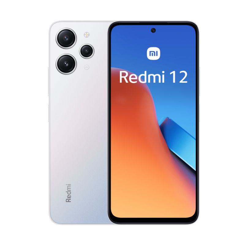 Redmi 12 4+128GB (4GB RAM+128GB ROM) 4G Network 6.79-inch 90Hz LCD Screen Dual SIM 50MP Camera 18W Type-C Charging 5000mAh Battery with fingerprint & Face unlock Smart Phone