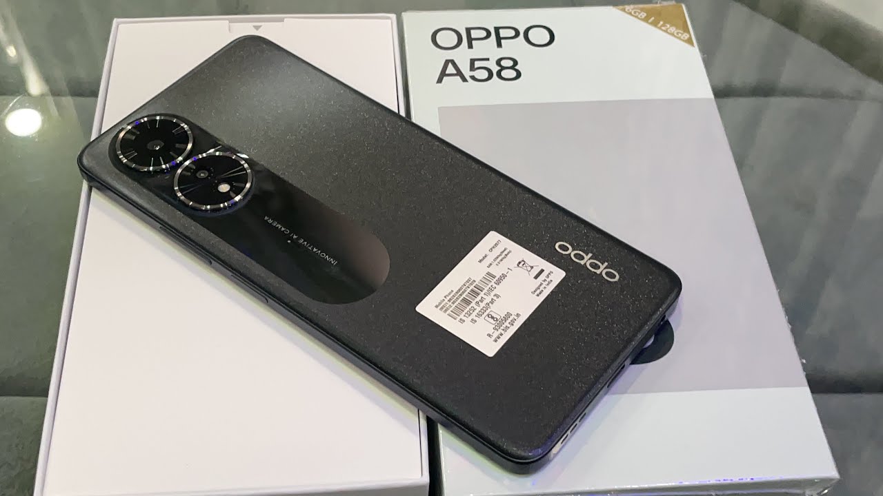 (Exclusive Deal)BRAND NEW OPPO A58 8GB RAM+128GB ROM 6.72" 90Hz FHD+ Display 50MP Camera Dual Stereo Speakers 33W 5000mAh Type-C Charge Android 13 Side Fingerprint Unlock Smart Phones