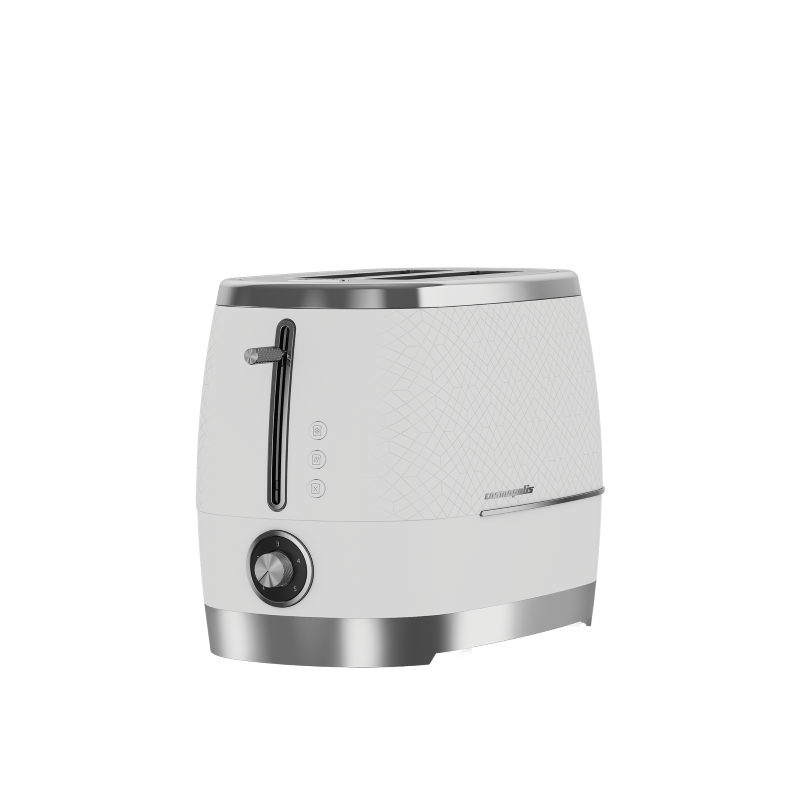 BEKO COSMOPOLIS TOASTER TAM8202T/TAM8202W/TAM8202B
 RETRO DESIGN , EXTRA WIDE SLOT 2-SLICE TOASTER , INCLUDES DEFROST, REHEAT & CANCEL FUNCTIONS 750-900W OUTPUT (1 YEAR WARRANTY)