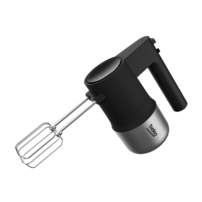 BEKO HAND MIXER HMM81504 BX, 500 WATTS, 4 SPEED SETTINGS, TURBO FUNCTION, STAINLESS STEEL BEATERS VERTICAL STORAGE (1 YEAR WARRANTY)