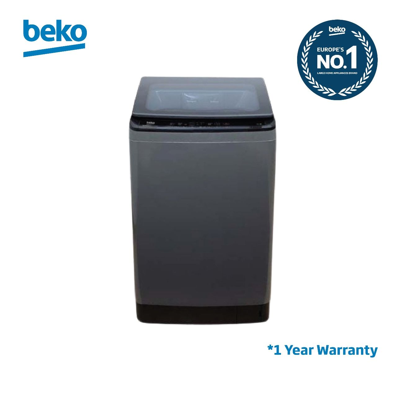 BEKO WTL 13019 UKG: Automatic Top-Loading Washing Machine (13 kg) 1 YEAR WARRANTY