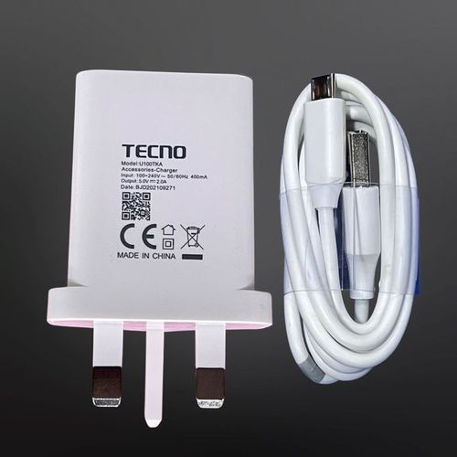 ORIGINAL Tecno Micro Fast Charger
