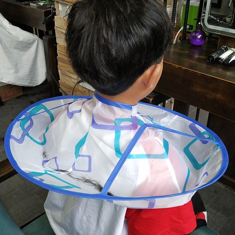 Set of 2, haircut bib for adults and children, non stick hair cutting cloak/wrap/household haircut apron/cover up shaving haircut bib