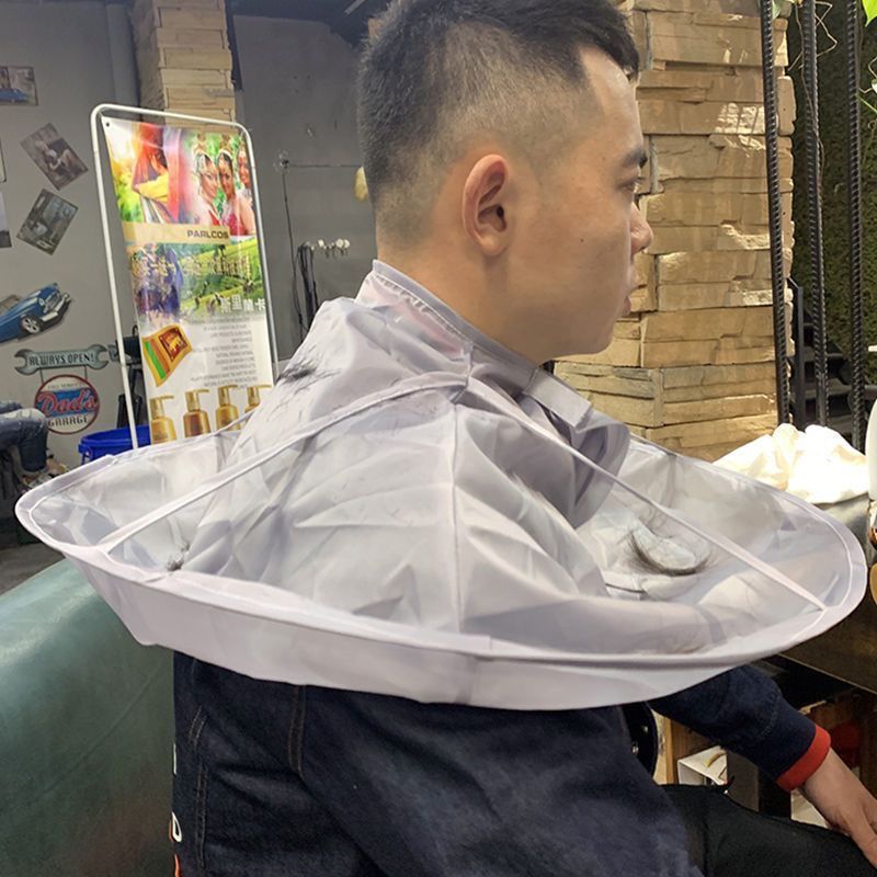 Set of 2, haircut bib for adults and children, non stick hair cutting cloak/wrap/household haircut apron/cover up shaving haircut bib