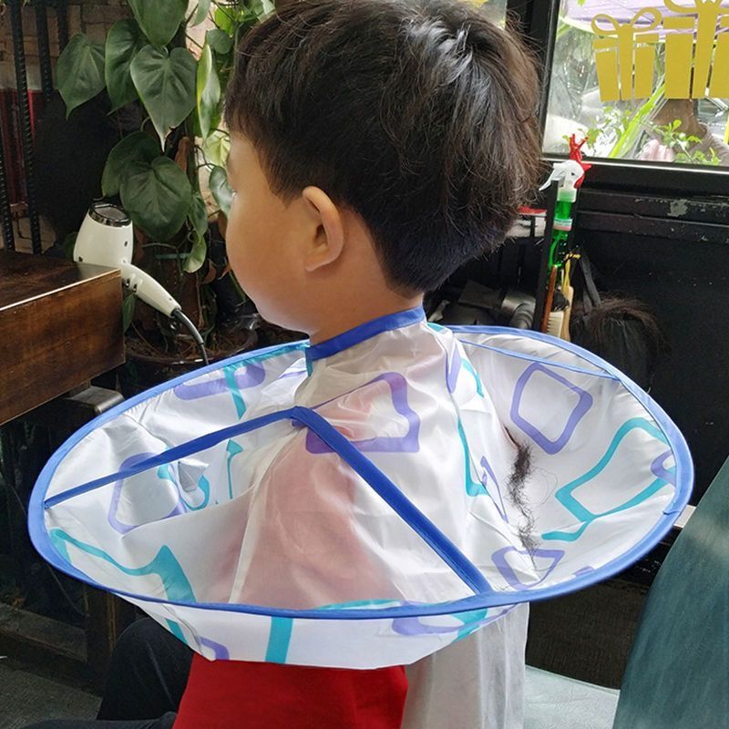 Set of 2, haircut bib for adults and children, non stick hair cutting cloak/wrap/household haircut apron/cover up shaving haircut bib