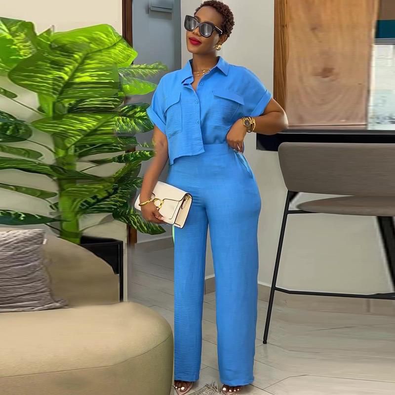 fashion ladies  two piece trouser suits