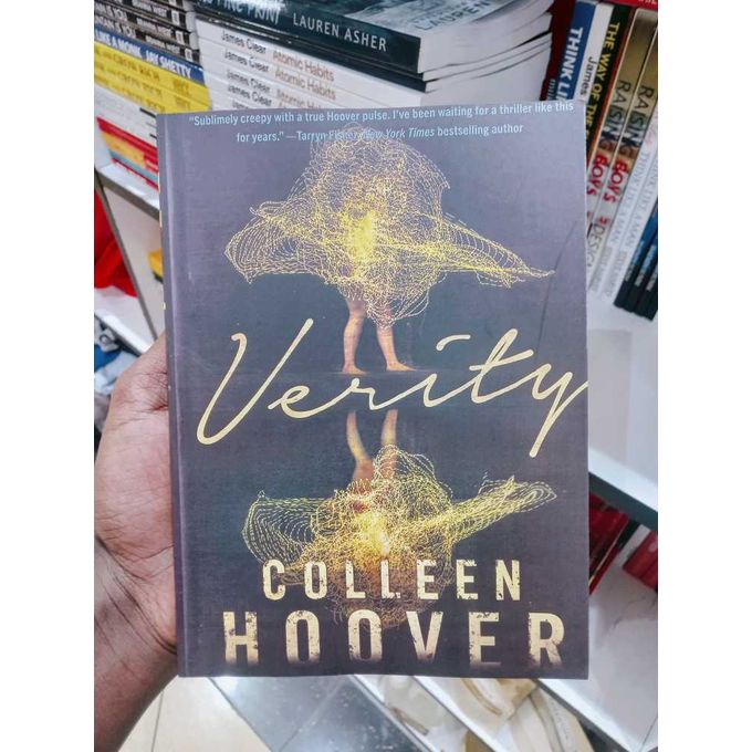 Verity By Colleen Hoover- Black/Gold Cover Adult Fiction