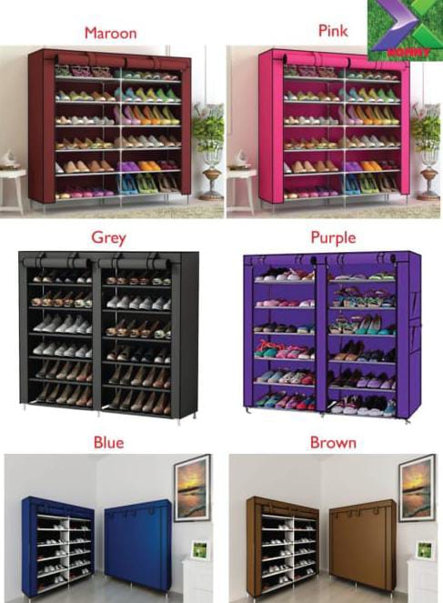 Double column shoerack